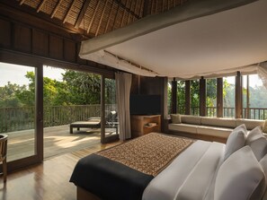 วิลล่า (Valley) | เครื่องนอนระดับพรีเมียม, มินิบาร์, ตู้นิรภัยในห้องพัก