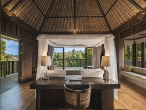 วิลล่า (Valley) | เครื่องนอนระดับพรีเมียม, มินิบาร์, ตู้นิรภัยในห้องพัก