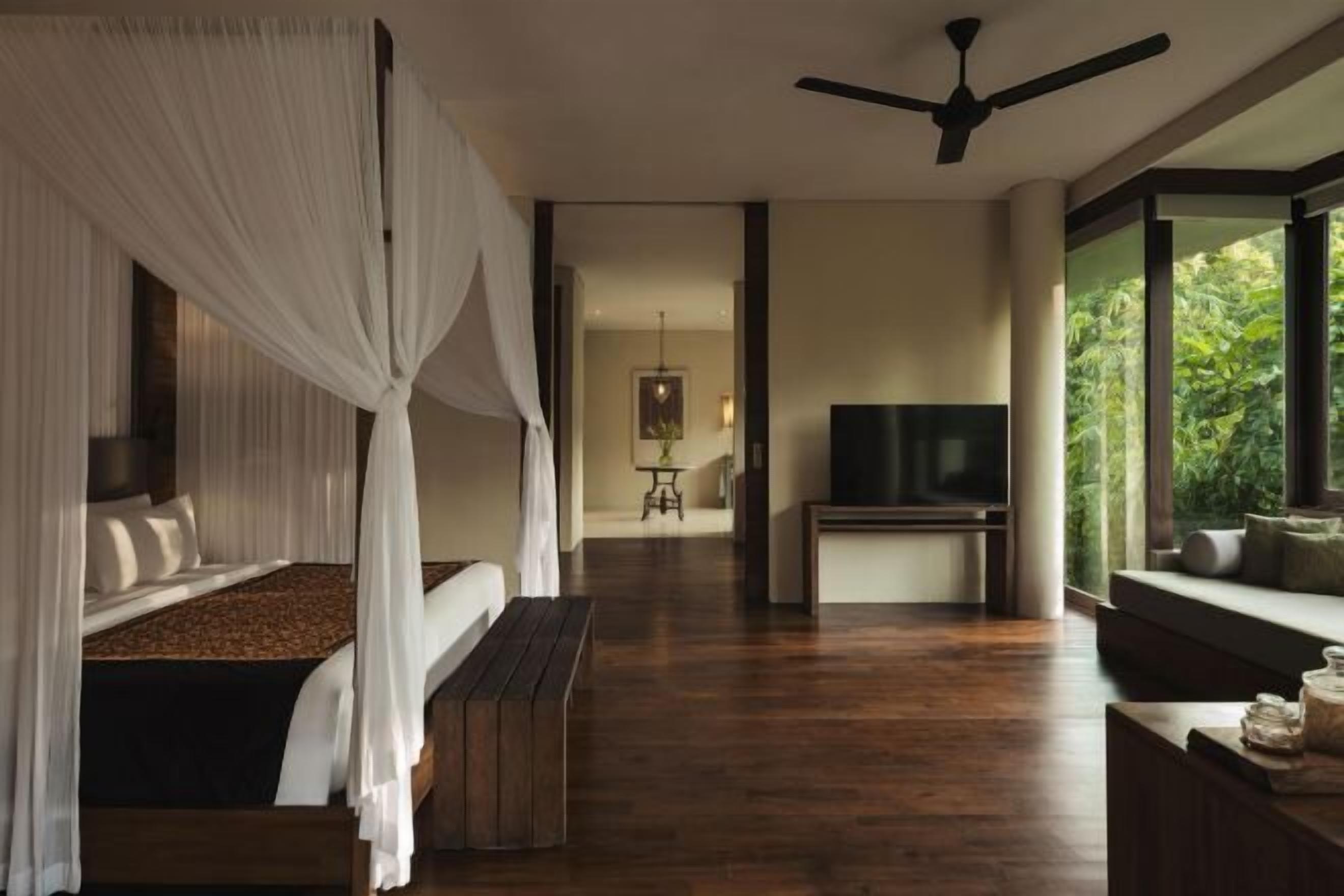 Premium bedding, minibar, in-room safe, laptop workspace