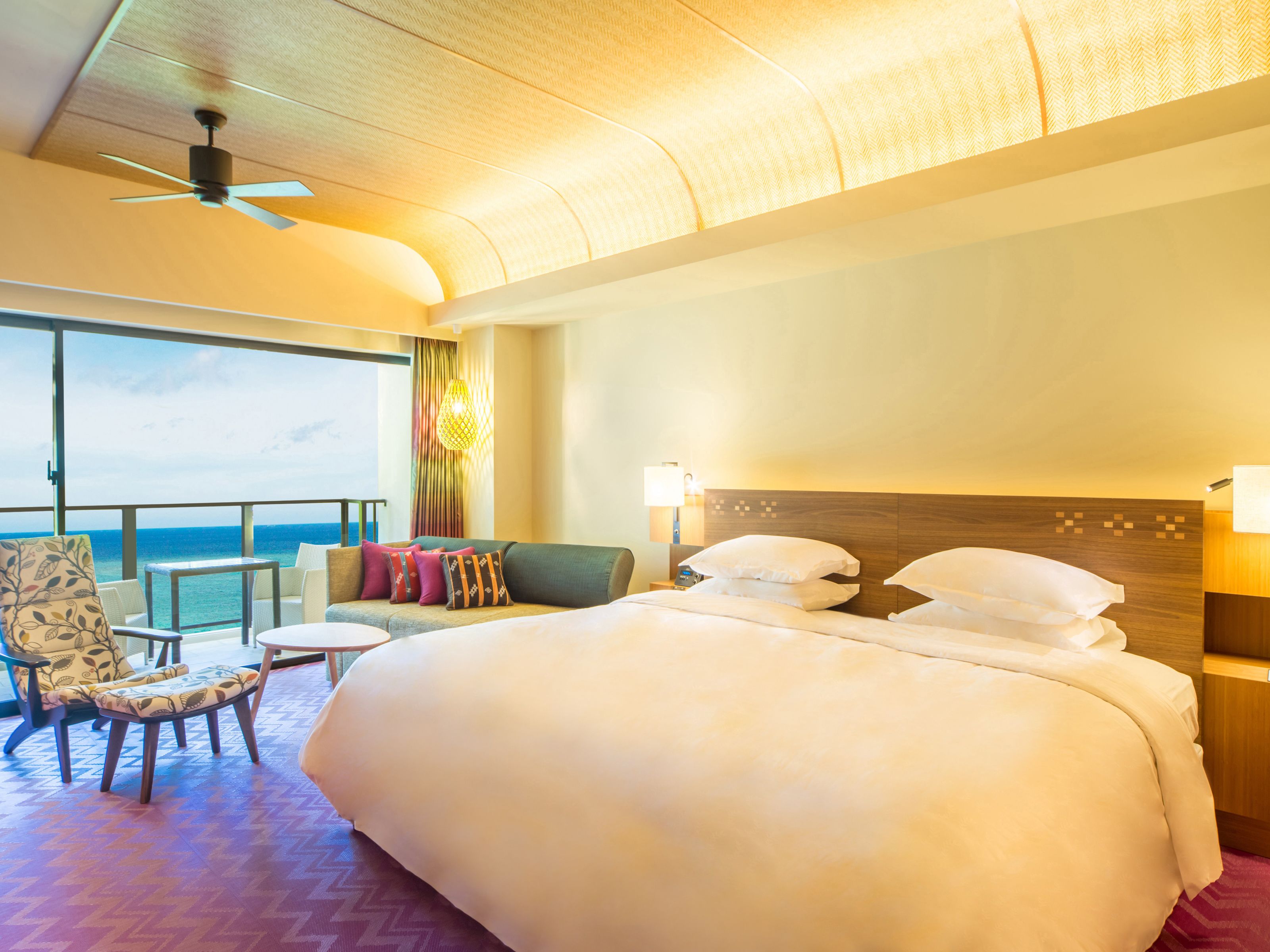 Premium bedding, down duvets, pillow-top beds, in-room safe