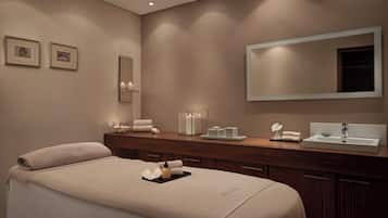 Sauna, perawatan tubuh, mandi lumpur, hidroterapi, dan aromaterapi