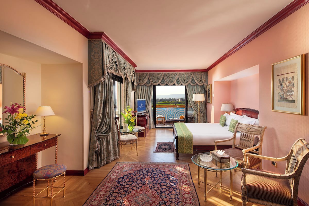 Royal Suite - Direct Front Nile View | Minibar, in-room safe, desk, soundproofing