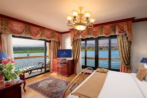 Presidentiële suite (Front Nile View) | Uitzicht vanuit de kamer