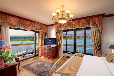 Vista desde la habitación. Sonesta St George Hotel Luxor