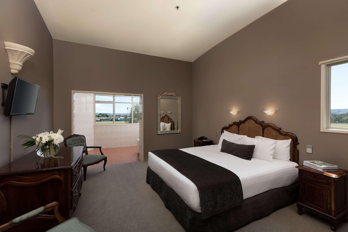 Minibar, blackout drapes, iron/ironing board, WiFi (free)