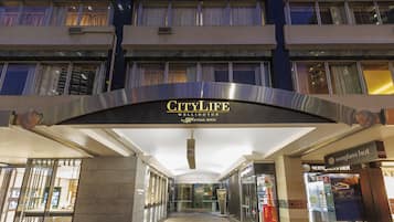 Fachada da propriedade