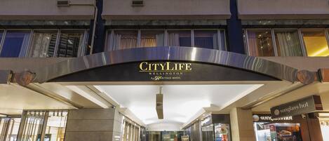 Fassade der Unterkunft