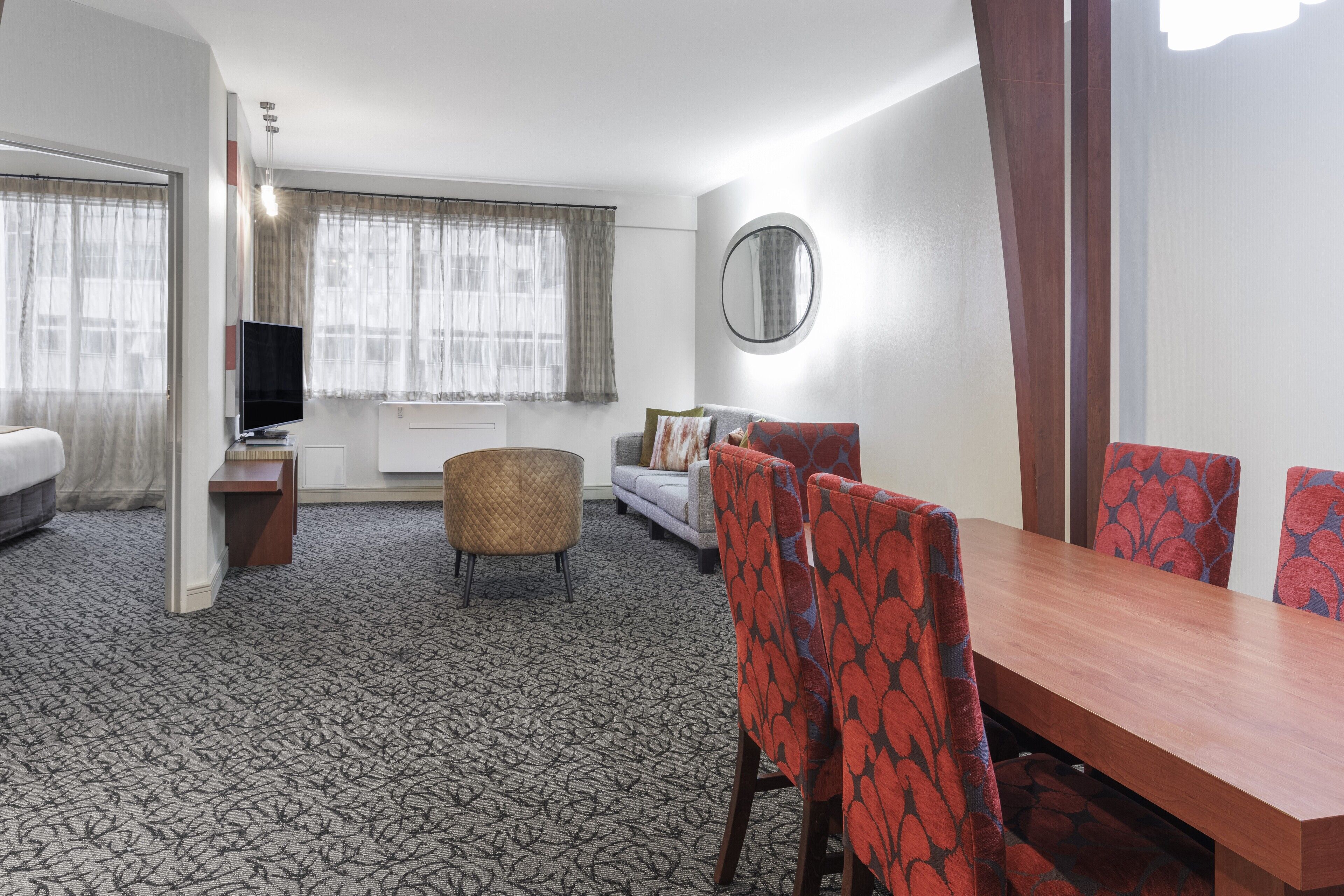 Two Bedroom Apartment with Balcony | Premium bedding, in-room safe, desk, laptop workspace