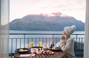 Tägliches Frühstücksbuffet (38 NZD pro Person)