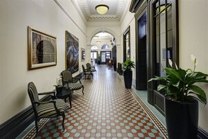 Zona de estar del vestíbulo