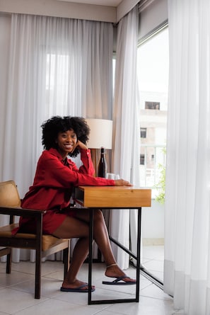 Minibar, in-room safe, desk, soundproofing