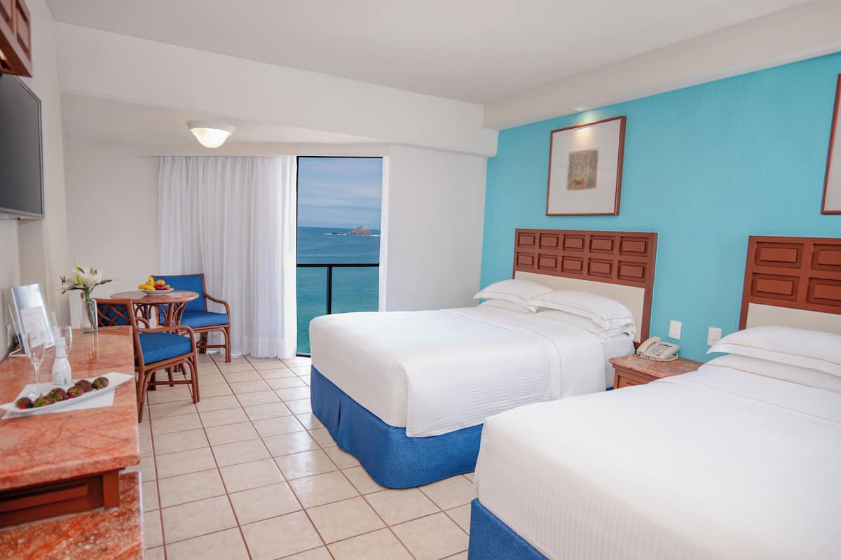 Premium Room, Sea View (Superior Level) | Premium bedding, free minibar, in-room safe, iron/ironing board