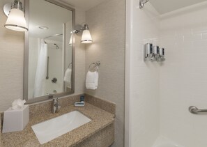 Hair dryer, towels