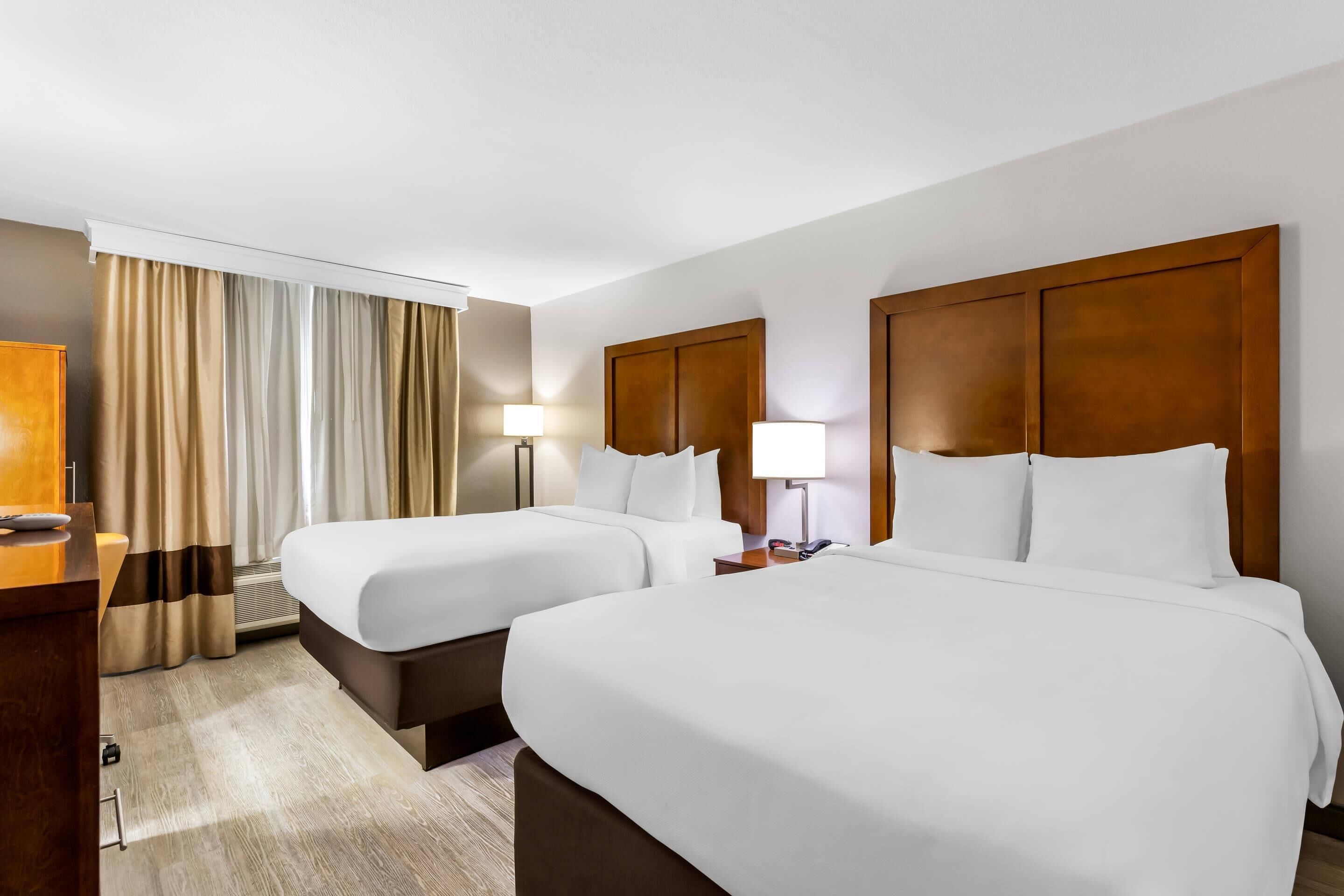 標準雙人房, 2 張標準雙人床, 非吸煙房 | 低過敏寢具、書桌、筆電工作空間、遮光布/窗簾