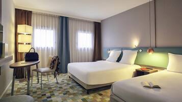 In-room safe, desk, soundproofing, free cots/infant beds