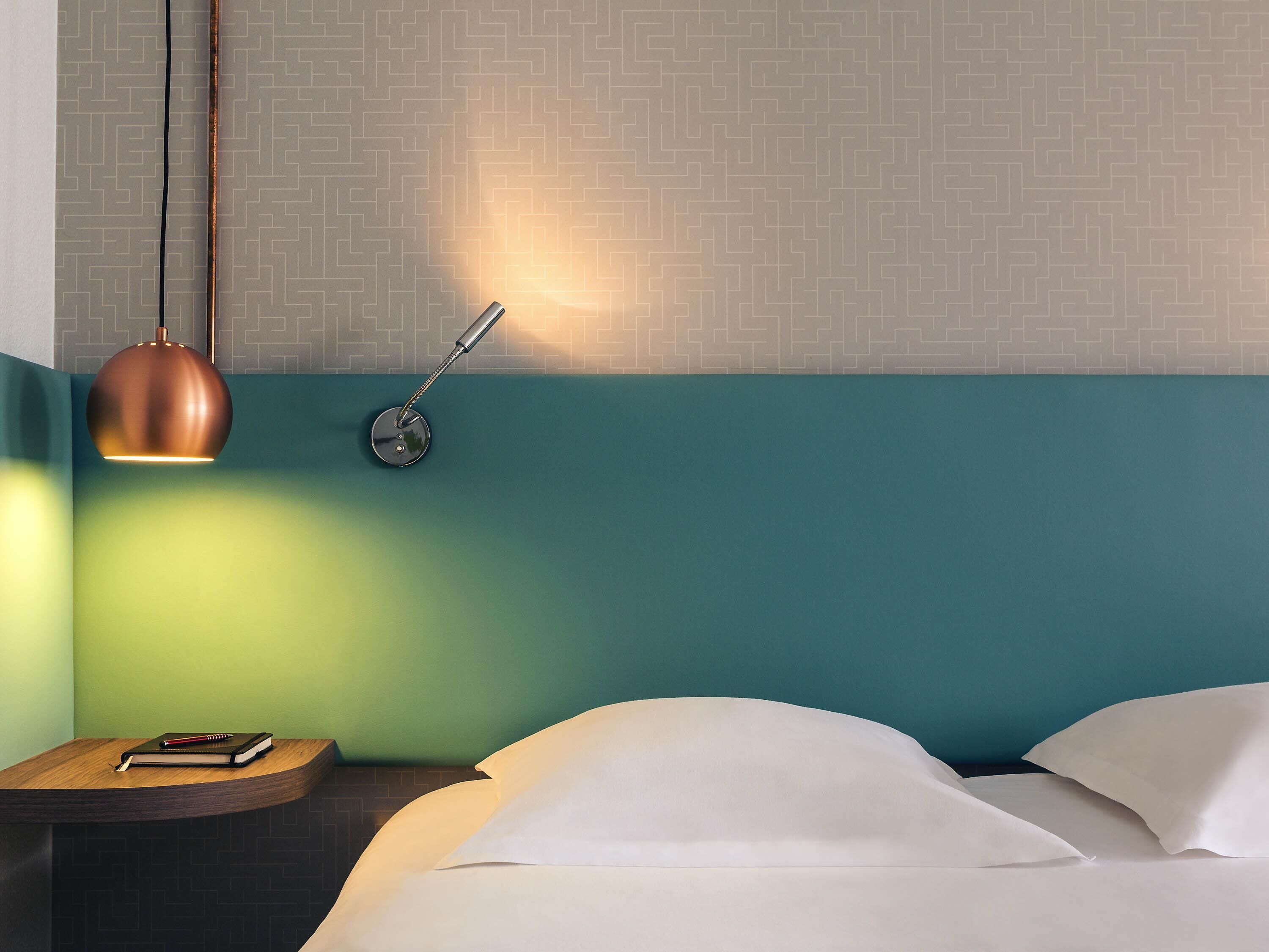 In-room safe, desk, soundproofing, free cribs/infant beds