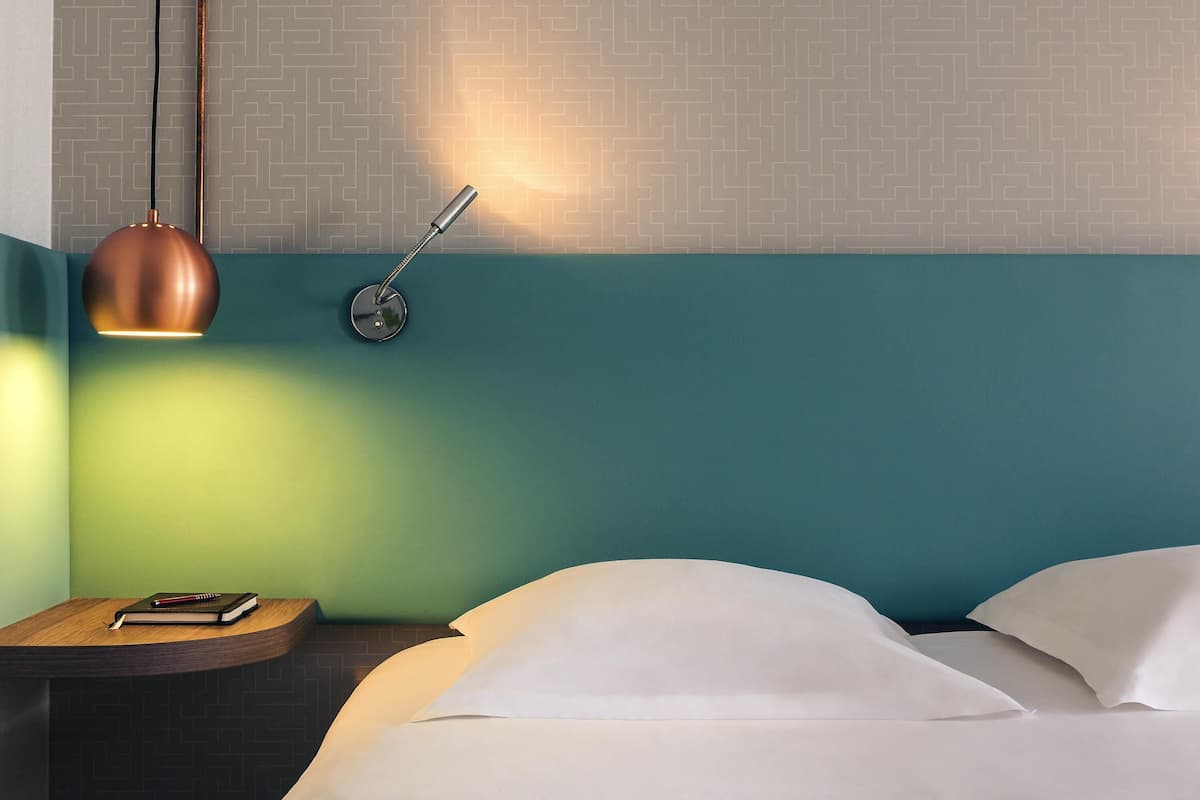 In-room safe, desk, soundproofing, free cribs/infant beds