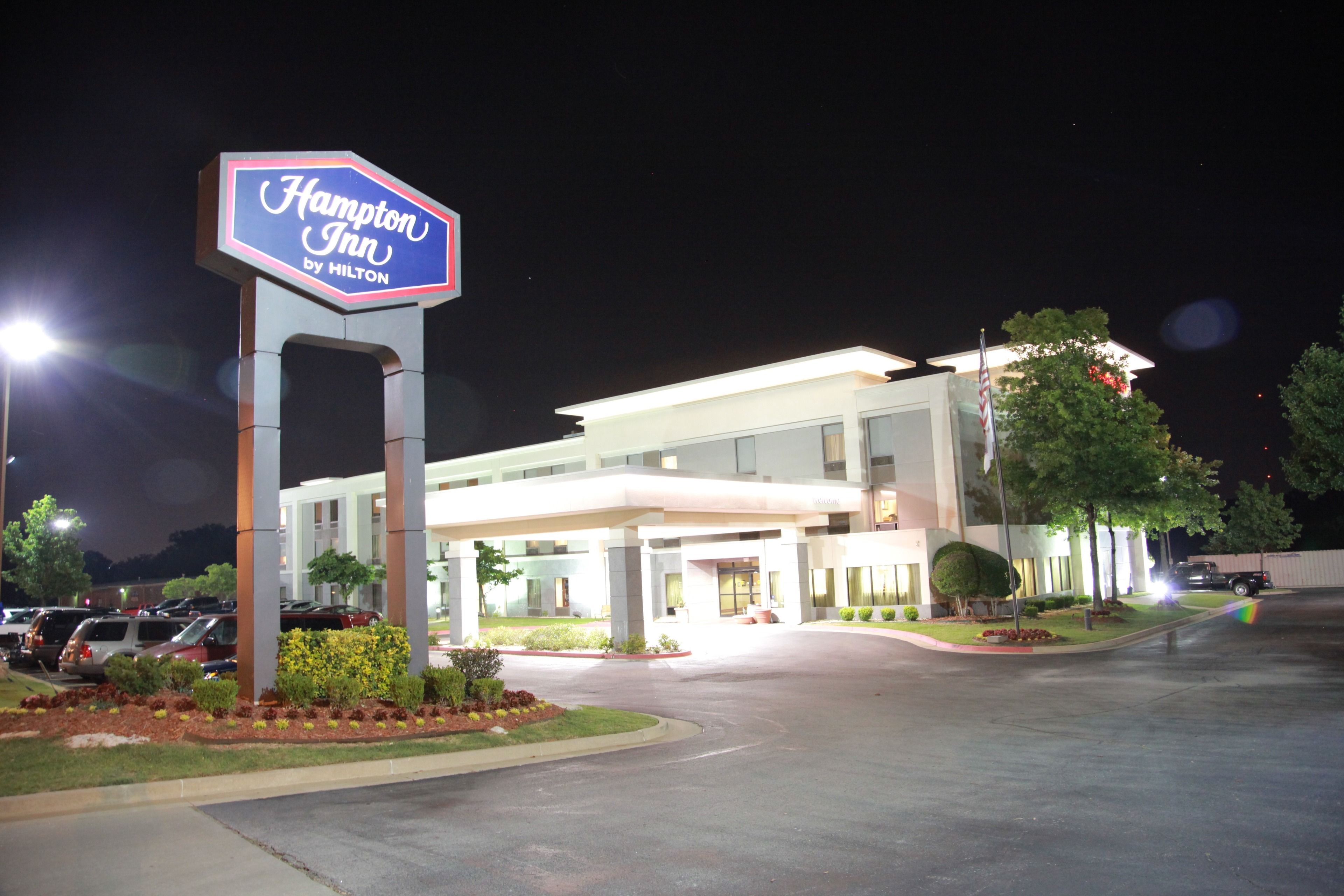 front of property – evening/night