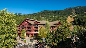 Fassade der Unterkunft