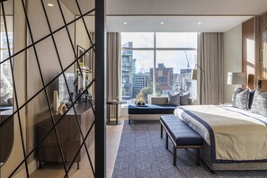 Junior Suite, 1 King Bed | Egyptian cotton sheets, premium bedding, down comforters