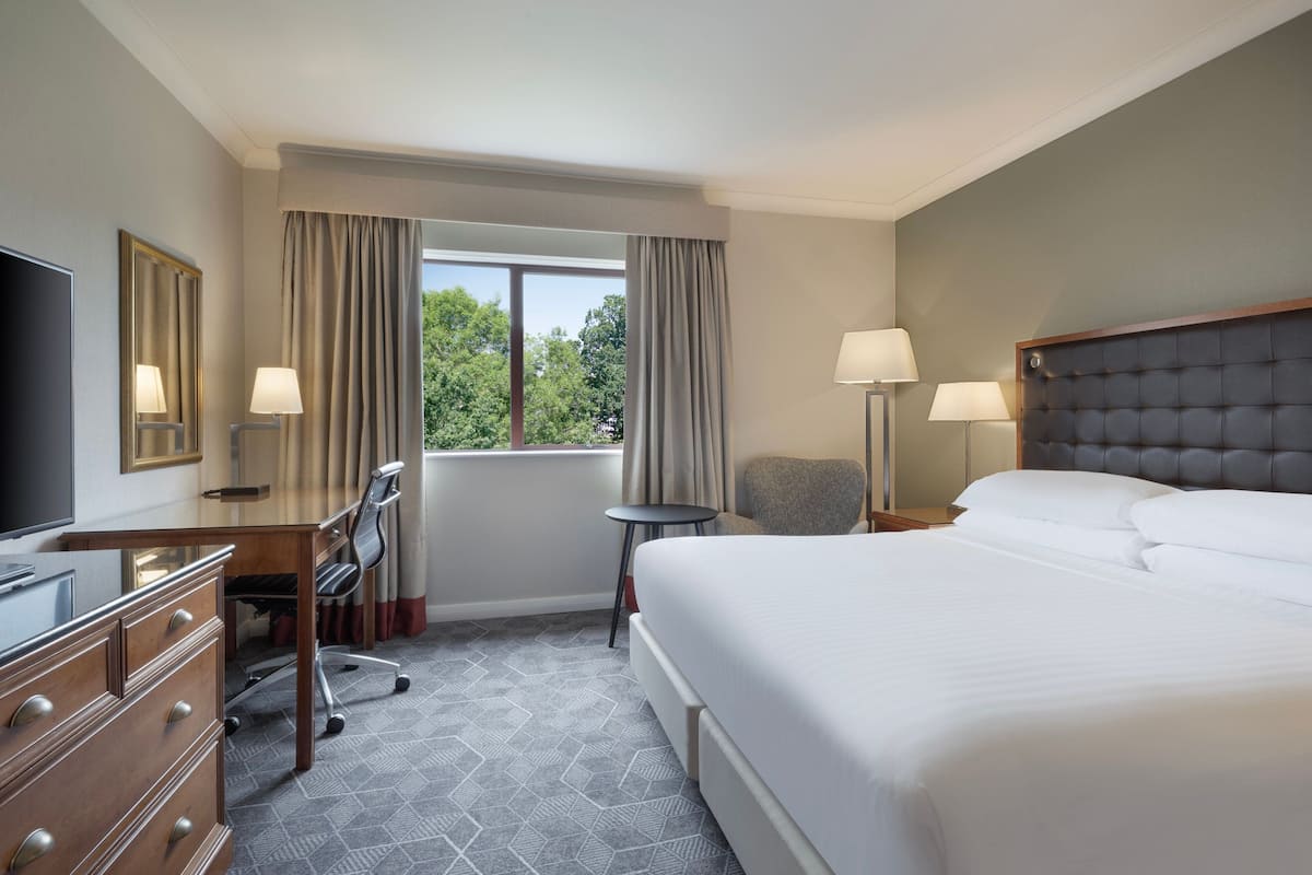 Chambre Deluxe, 1 trĂšs grand lit, non-fumeur