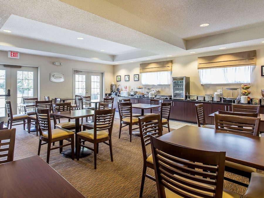 Free buffet breakfast