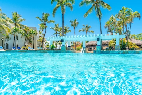 2 outdoor pools, sun loungers. Casa Marina Sosua, Trademark by Wyndham All Inclusive