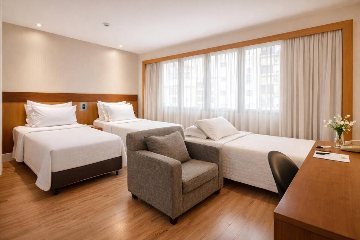 Minibar, in-room safe, desk, blackout drapes