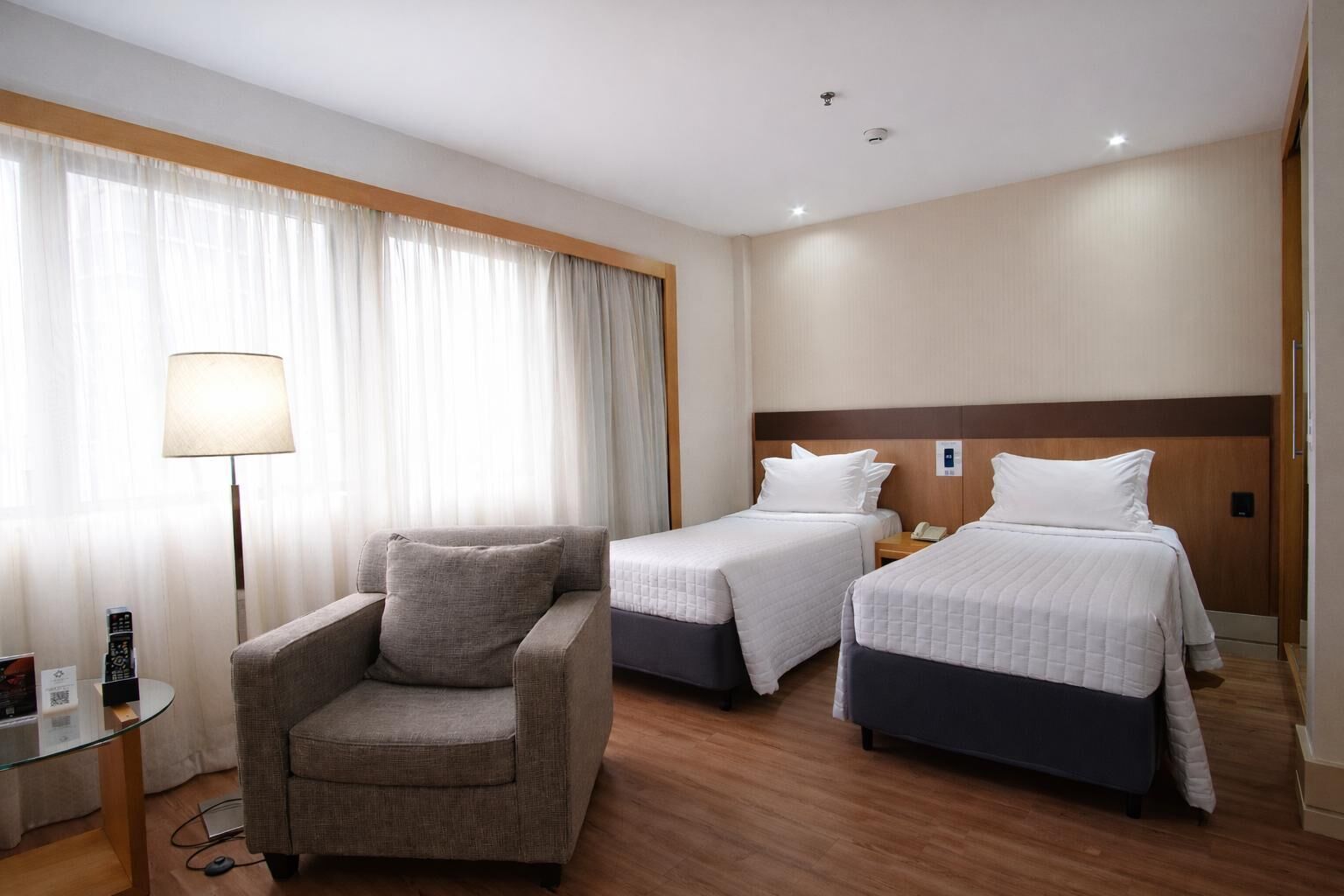 Minibar, in-room safe, desk, blackout curtains