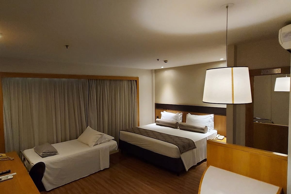 Minibar, in-room safe, desk, blackout drapes