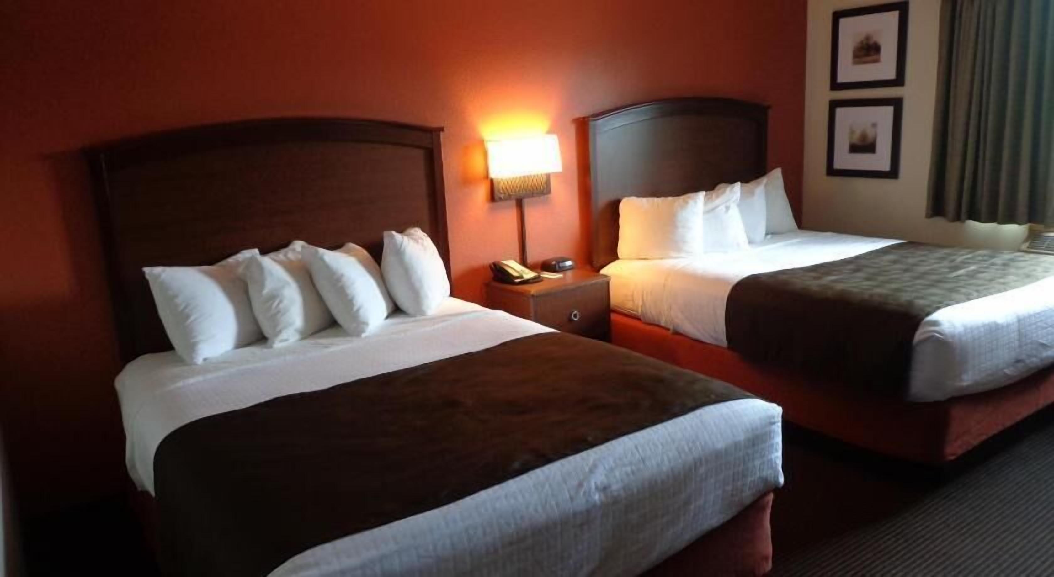 Individually furnished, desk, laptop workspace, blackout curtains