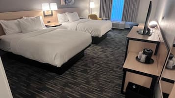 Room, 2 Queen Beds (Mobility/Hearing Accessible, Tub) | Premium bedding, in-room safe, desk, iron/ironing board