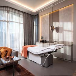 Hypo-allergenic bedding, free minibar, in-room safe