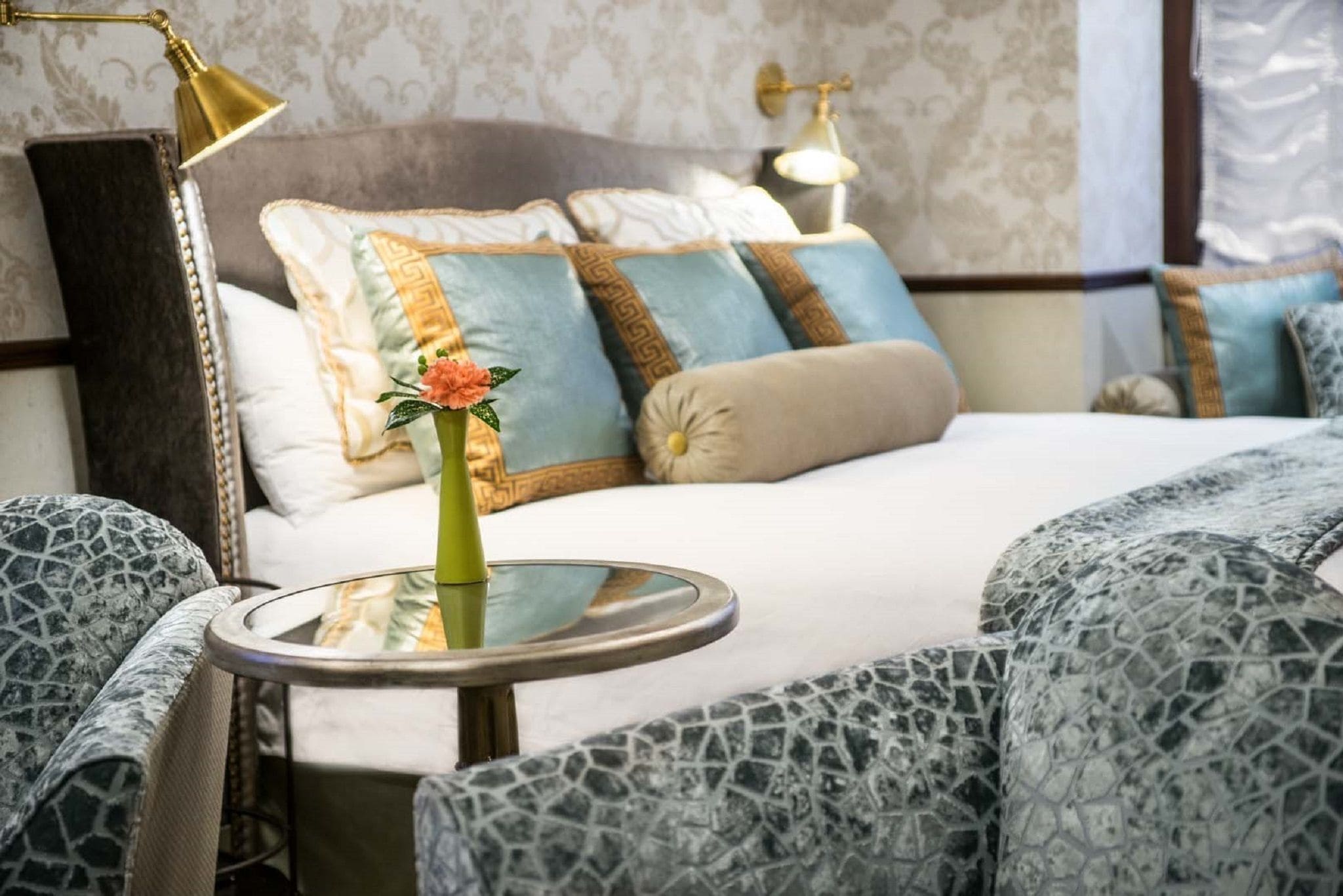 Premier Room - Adult only | Premium bedding, down comforters, blackout drapes, iron/ironing board