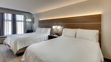 In-room safe, desk, laptop workspace, iron/ironing board