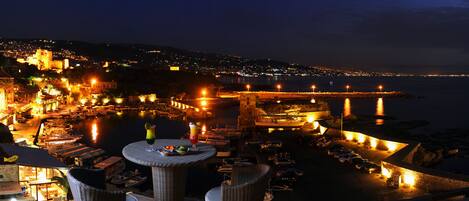 Utsikt fra overnattingsstedet