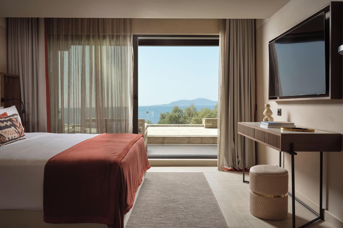 Deluxe Junior Suite Sea Front | Vue sur la plage/l’océan