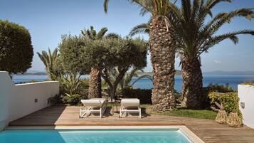 Bungalow, Private Pool, Sea View | Beach/ocean view