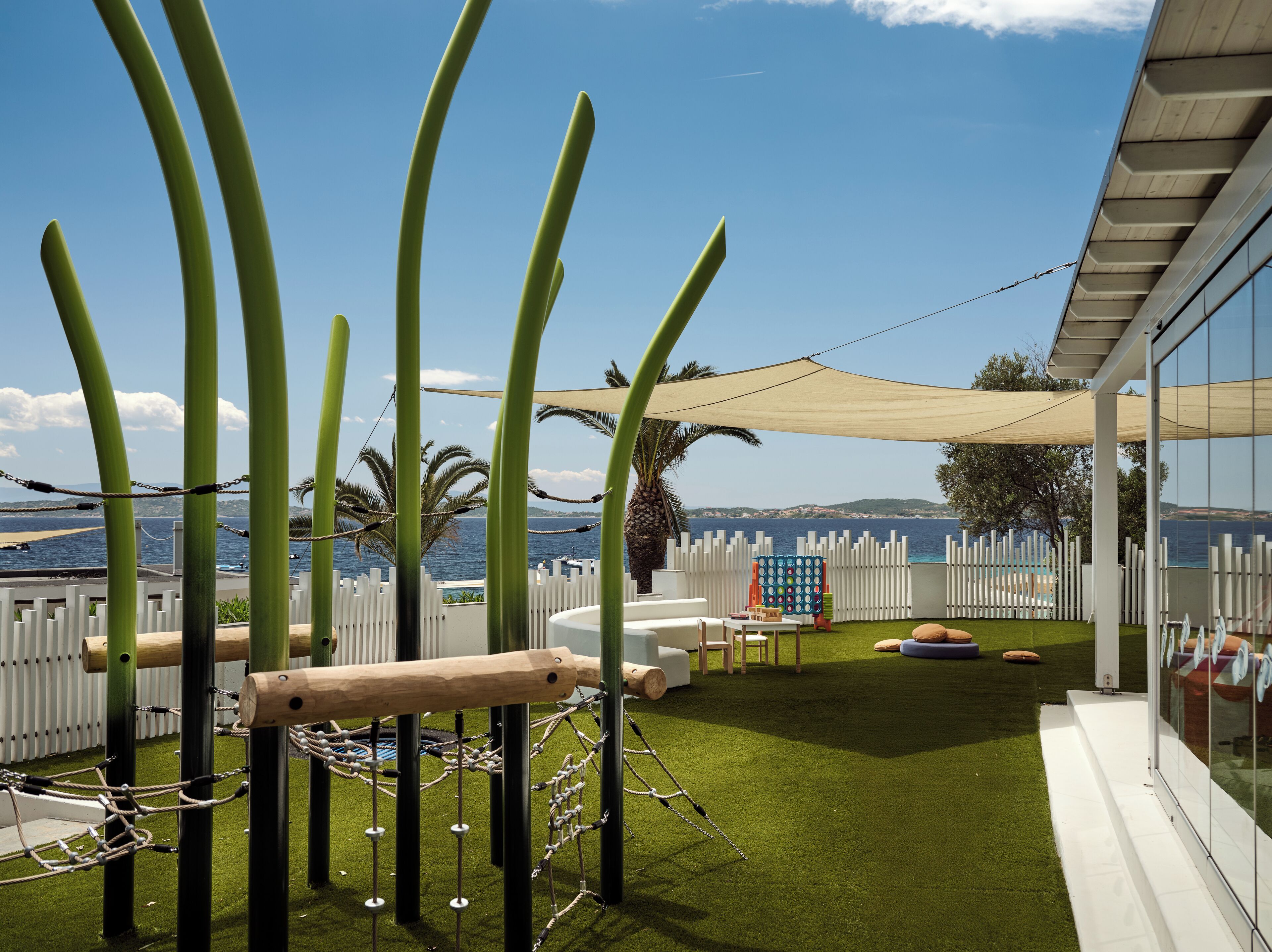 Außen-Kinderspielplatz