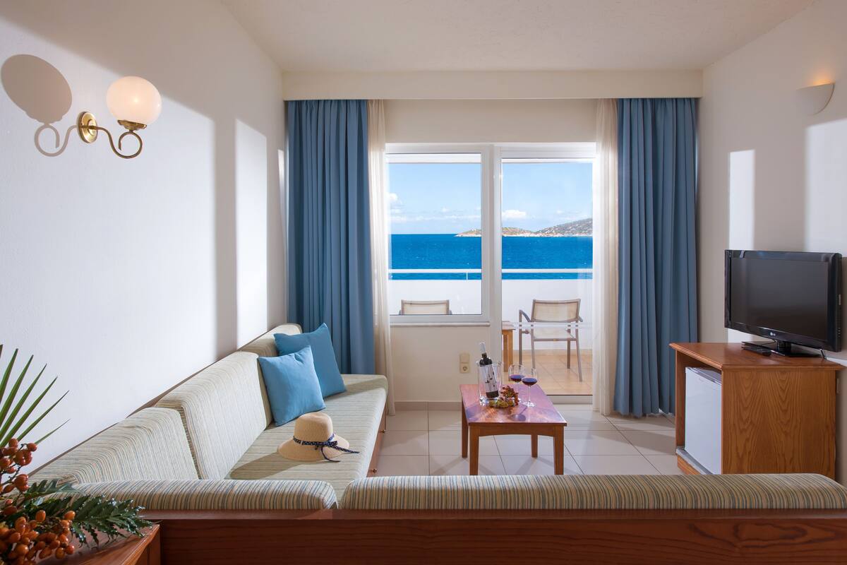 Chambre Familiale, vue mer