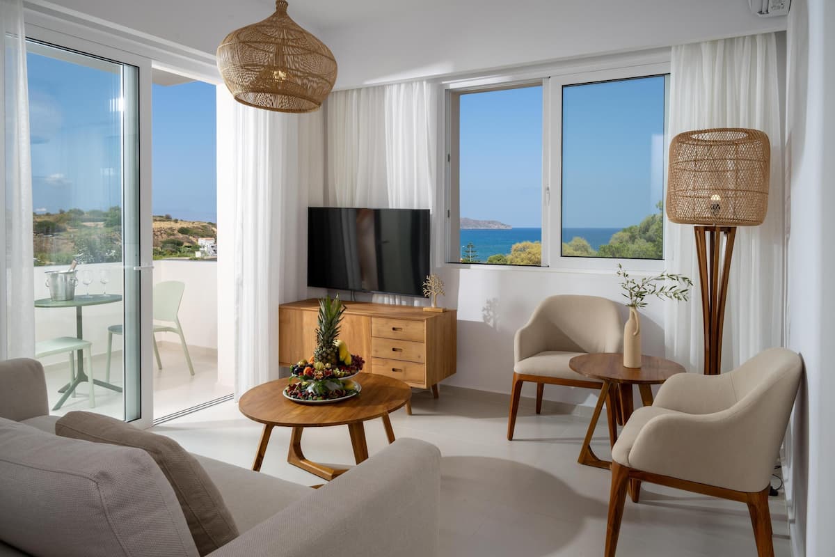 Appartement | 1 chambre, couette en duvet d'oie, coffres-forts dans les chambres
