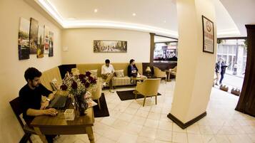 Sitzecke in der Lobby