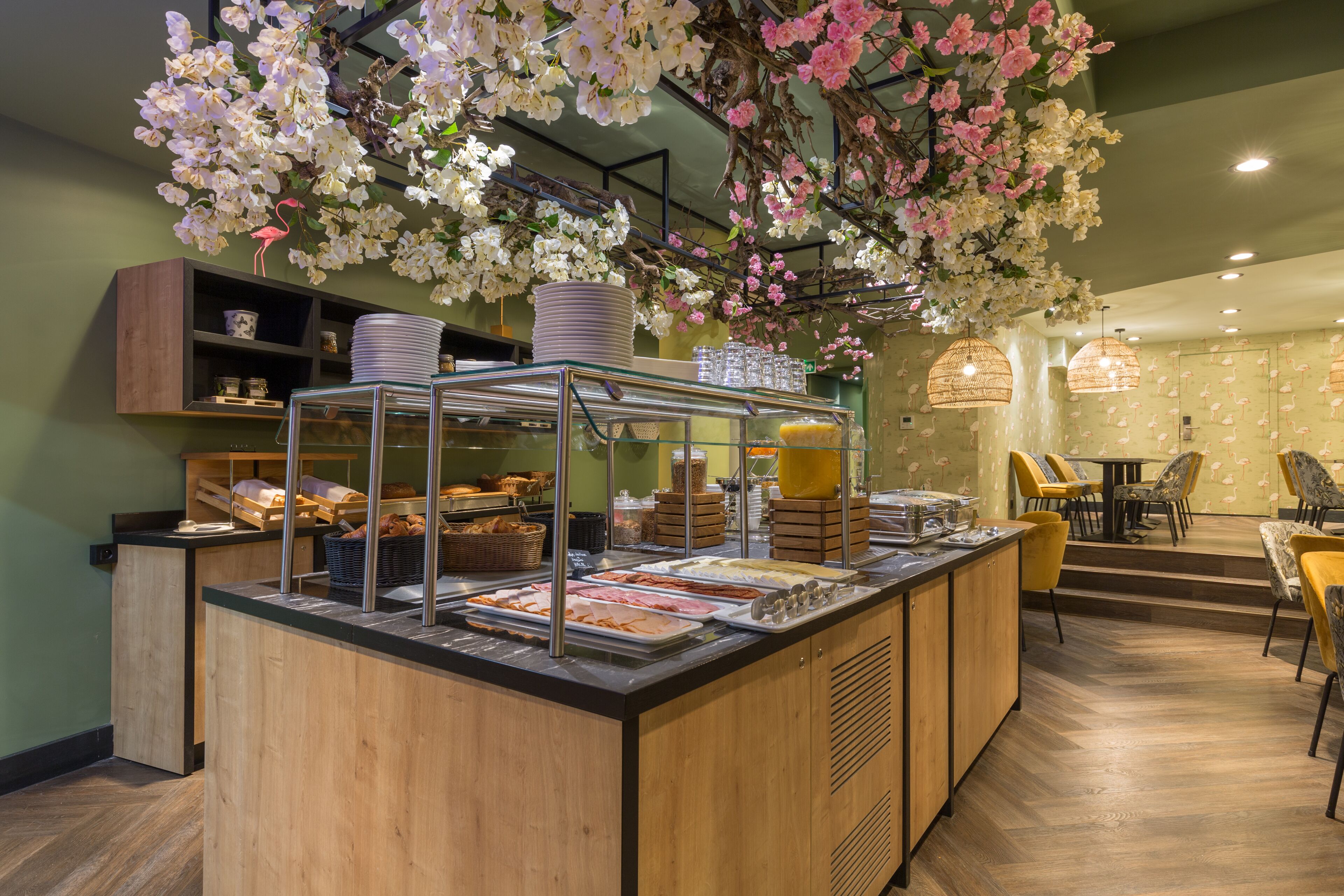 Frokostbuffé på hverdagene (EUR 21.5 per person)