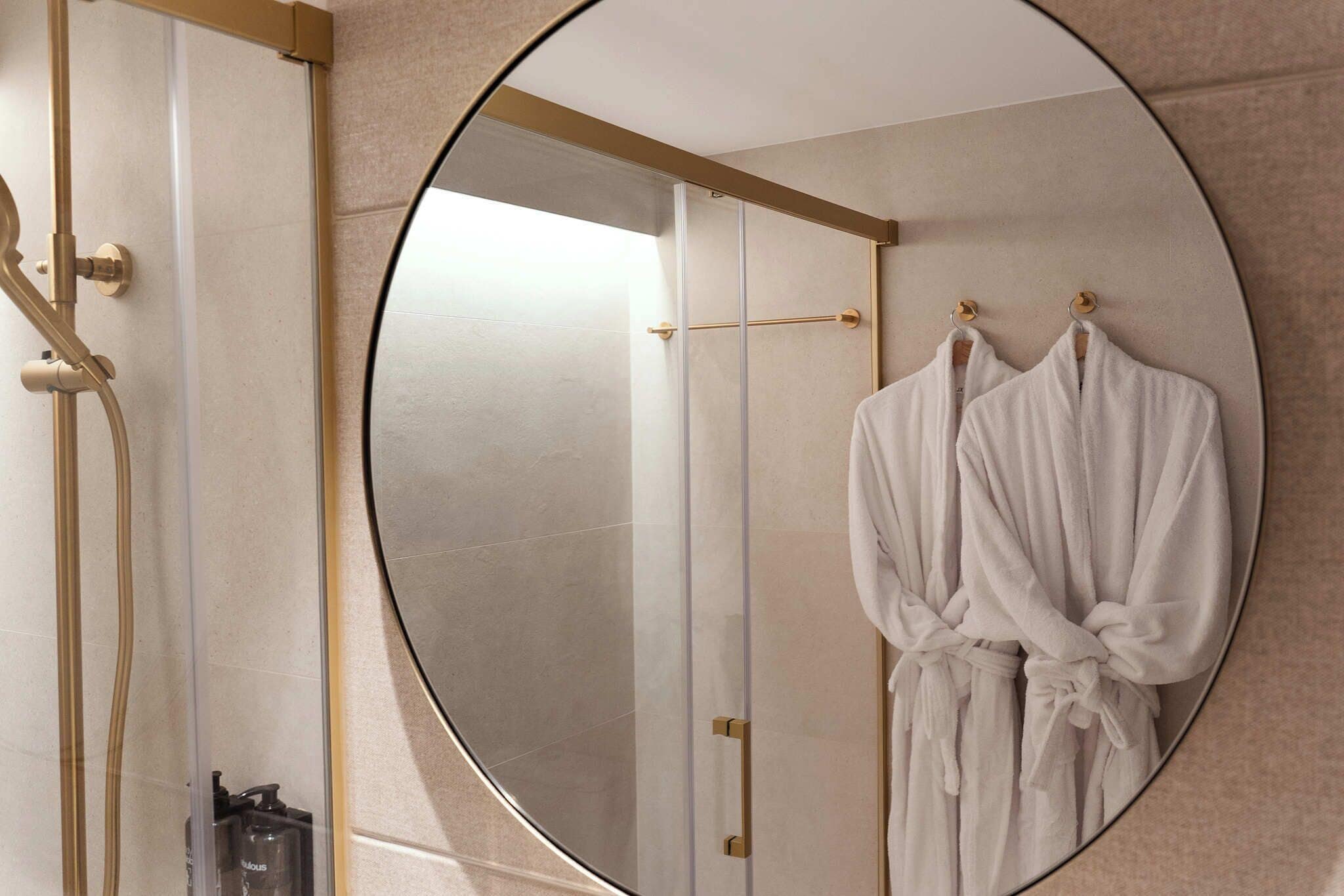 Comfort Room | Bathroom | Deep soaking tub, hair dryer, bidet, towels