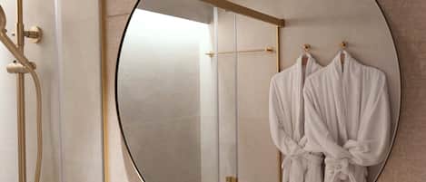 Comfort Room | Bathroom | Deep soaking tub, hair dryer, bidet, towels