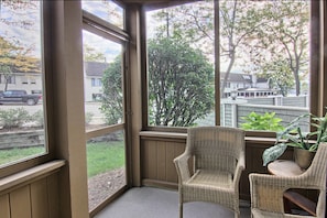 Deluxe Condo, 1 Bedroom (1 King and 1 Sofa Sleeper) | Terrace/patio