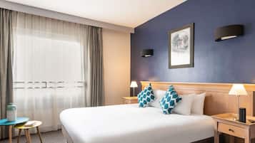 Appartement, 1 chambre | Coffres-forts dans les chambres, bureau, rideaux occultants