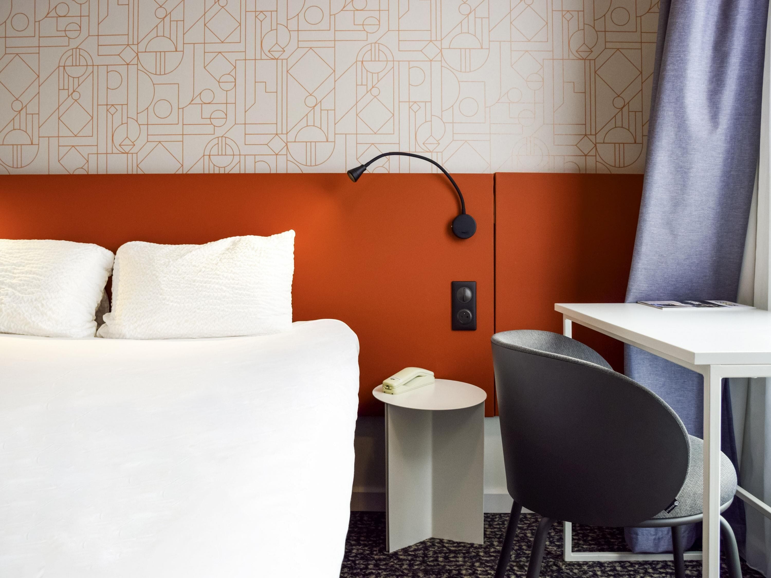 Standard Double Room, 1 Double Bed | Premium bedding, desk, laptop workspace, blackout drapes