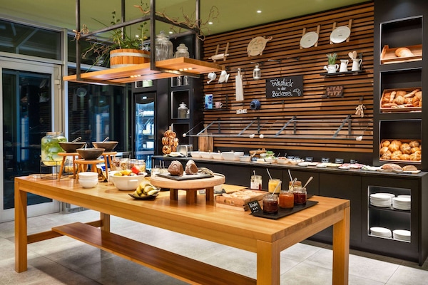 Daily buffet breakfast (EUR 12 per person)