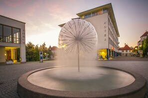 Front of property – evening/night